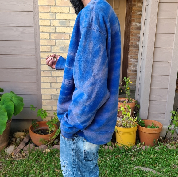 Champion bleached dyed sweatshirt size XL - Picture 5 of 11